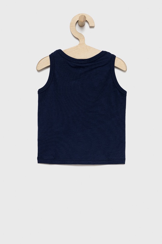 Pamučni dječji top United Colors of Benetton 3096GH00A.P mornarsko plava SS22