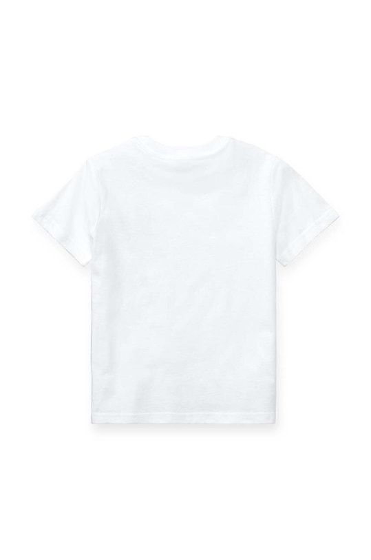 Дитяча бавовняна футболка Polo Ralph Lauren 322832904035 білий AA00