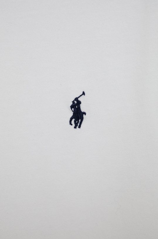 Мальчик Детская хлопковая футболка Polo Ralph Lauren 323832904035 белый