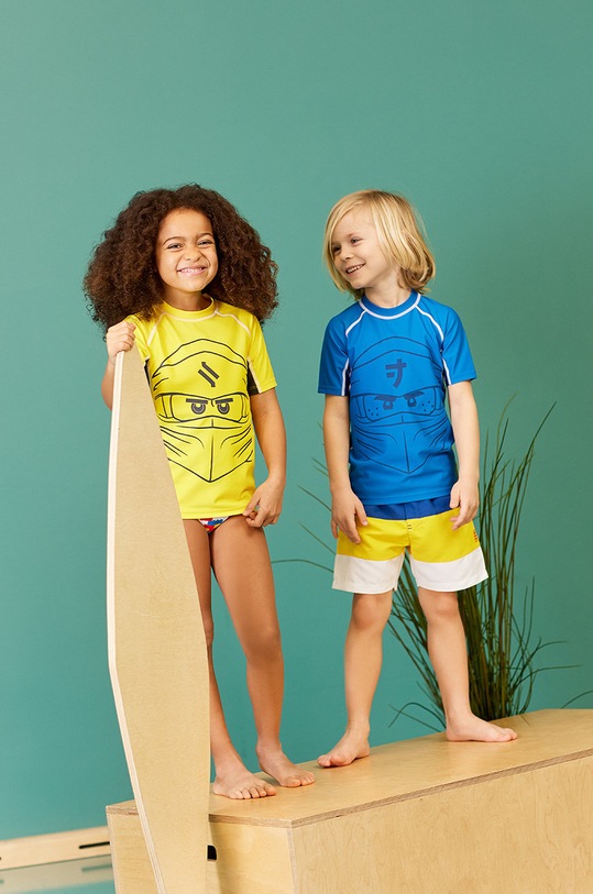 Lego t-shirt dziecięcy z elastanem niebieski 11010475