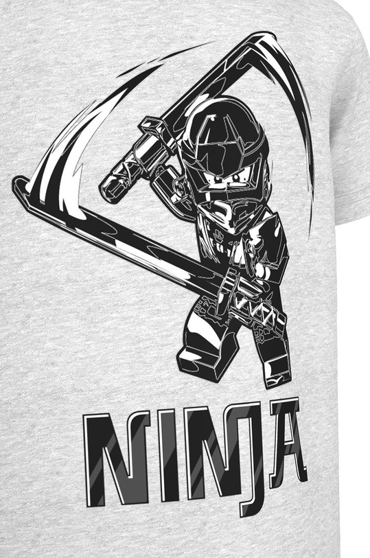 Chłopiec Lego t-shirt bawełniany dziecięcy 12010477 szary