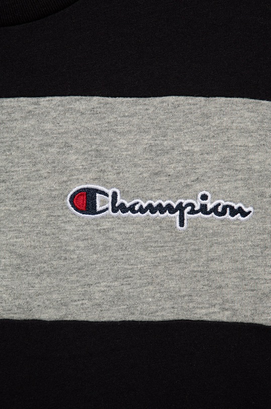 Chłopiec Champion t-shirt bawełniany dziecięcy 305959 305959 czarny
