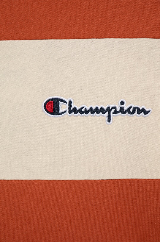 Chłopiec Champion t-shirt bawełniany dziecięcy 305959 305959 pomarańczowy