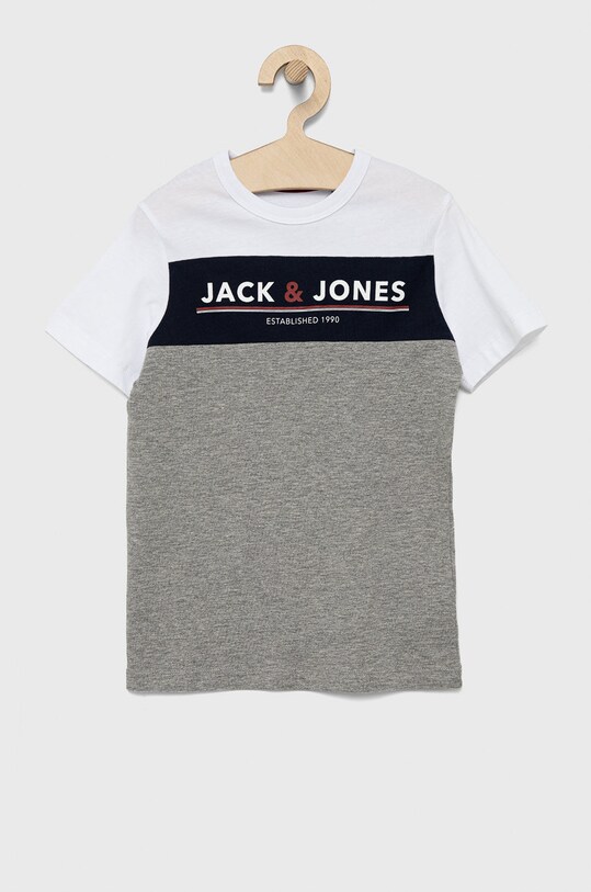 Дитяча футболка Jack & Jones інші сірий 12211219.LightGreyM