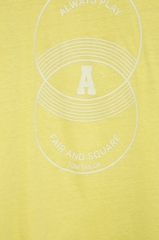 Chłopiec Tom Tailor t-shirt bawełniany dziecięcy 1030296 zielony