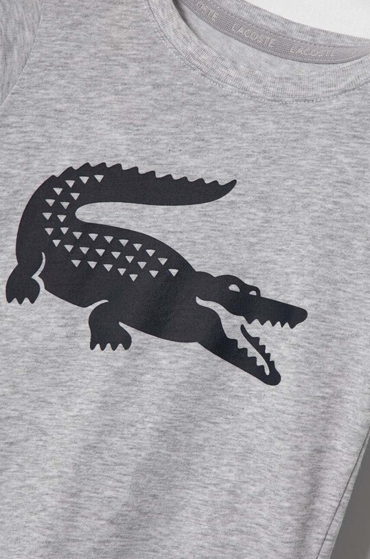 Мальчик Детская футболка Lacoste TJ2910 серый