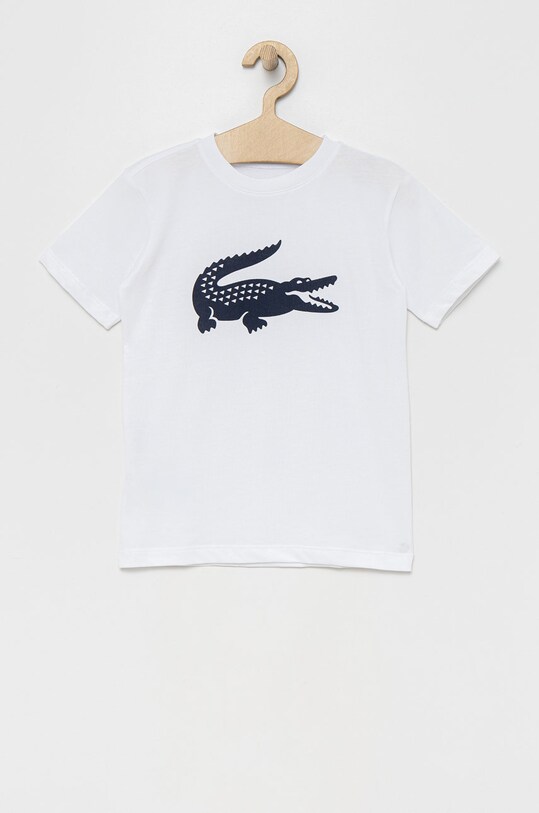 Дитяча футболка Lacoste інші білий TJ2910