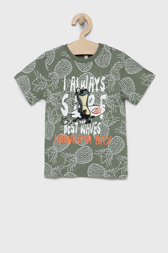 Birba&Trybeyond tricou de bumbac pentru copii print verde 999.44100.00.