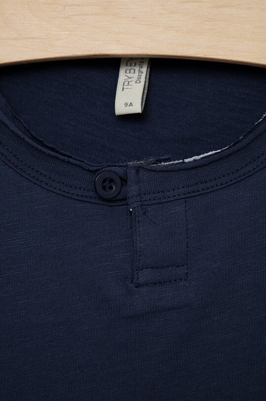 Chłopiec Birba&Trybeyond t-shirt bawełniany dziecięcy 999.44413.00.134.176 granatowy