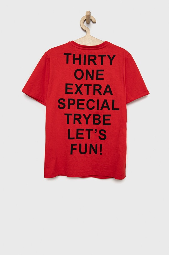 Birba&Trybeyond gyerek pamut póló 999.44489.00.134.176 piros SS22