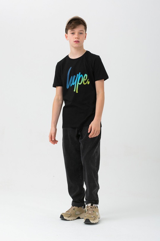Dětské bavlněné tričko Hype ZVLR.018 černá SS22