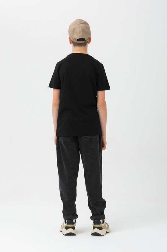 Băieți Hype tricou de bumbac pentru copii ZVLR.018 negru