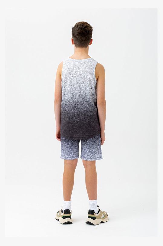 Hype t-shirt bawełniany dziecięcy szary ZVLR.064