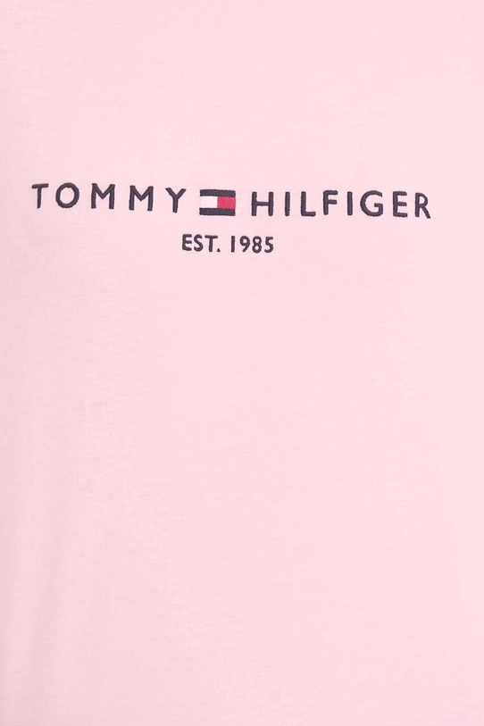 Bavlněné tričko Tommy Hilfiger růžová WW0WW28681.PPYY