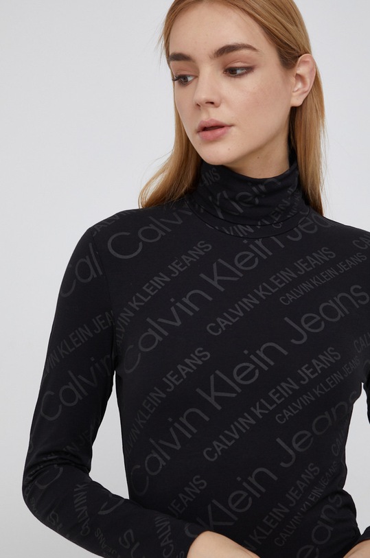 Calvin Klein Jeans Longsleeve J20J217719.PPYY J20J217719.PPYY czarny SS22