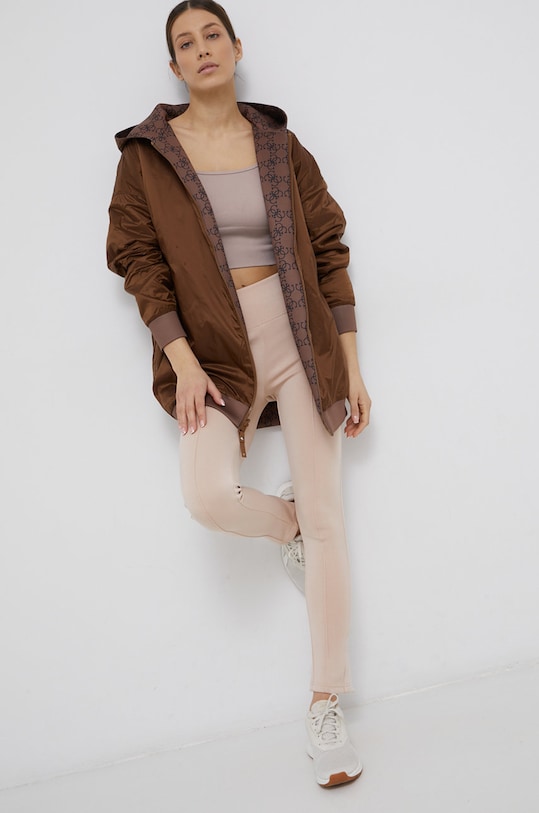 Guess - Tričko V2RP13.ZZ04S béžová SS22