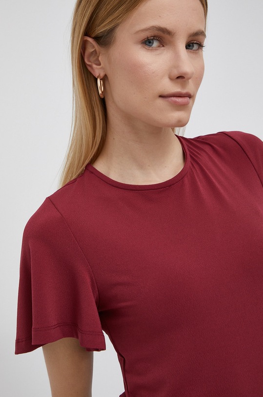 Odzież Only t-shirt 15246003.Rhododendr różowy