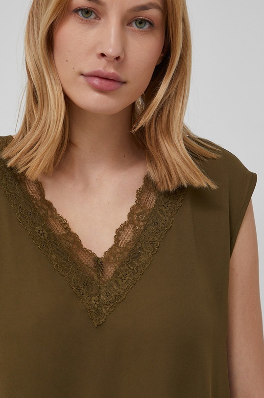 Vero Moda Bluzka zielony 10257967.DarkOlive