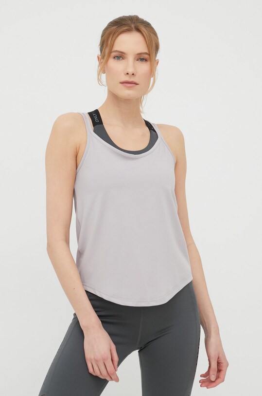 Top προπόνησης Only Play γκρί 15244262.GullGray