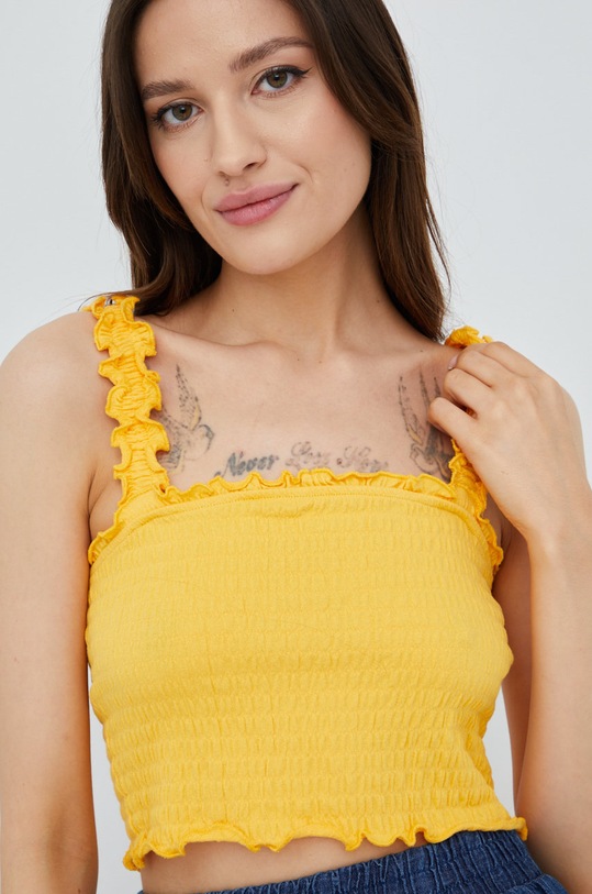 Vero Moda top galben 10261973.AmberYello
