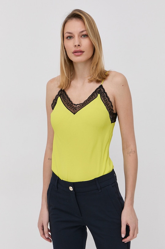 Bluza Patrizia Pepe casual zelena 8C0438.A8I1