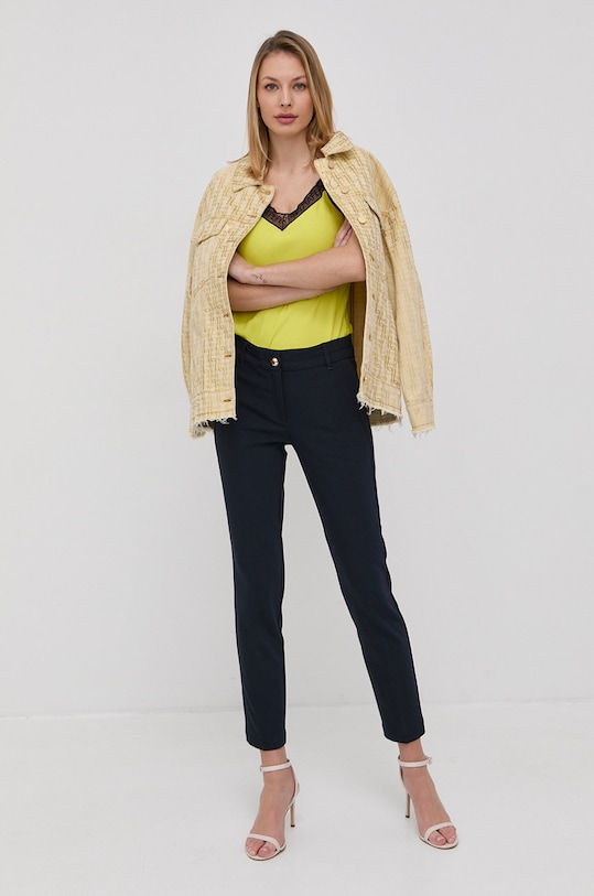 Bluza Patrizia Pepe 8C0438.A8I1 zelena SS23