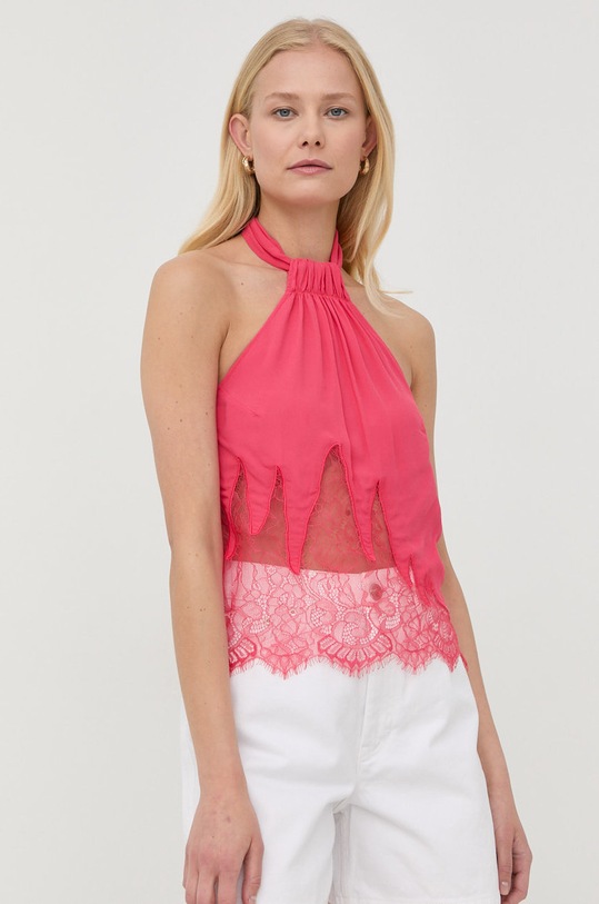 Halenka Patrizia Pepe hladký oranžová 2C1382.A8I1