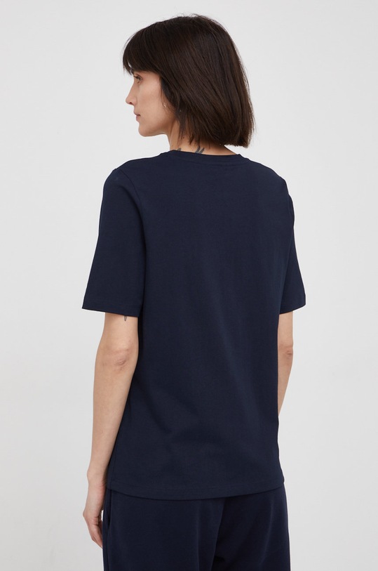 Odzież Tommy Hilfiger t-shirt bawełniany WW0WW33522.PPYY granatowy