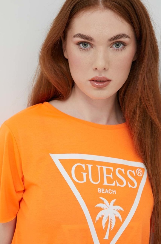 Oblečení Tričko Guess E02I01.KB9I0 oranžová