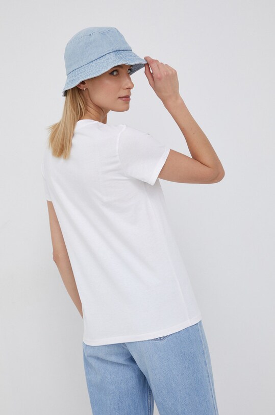 Odzież Levi's T-shirt bawełniany 17369.1749 biały
