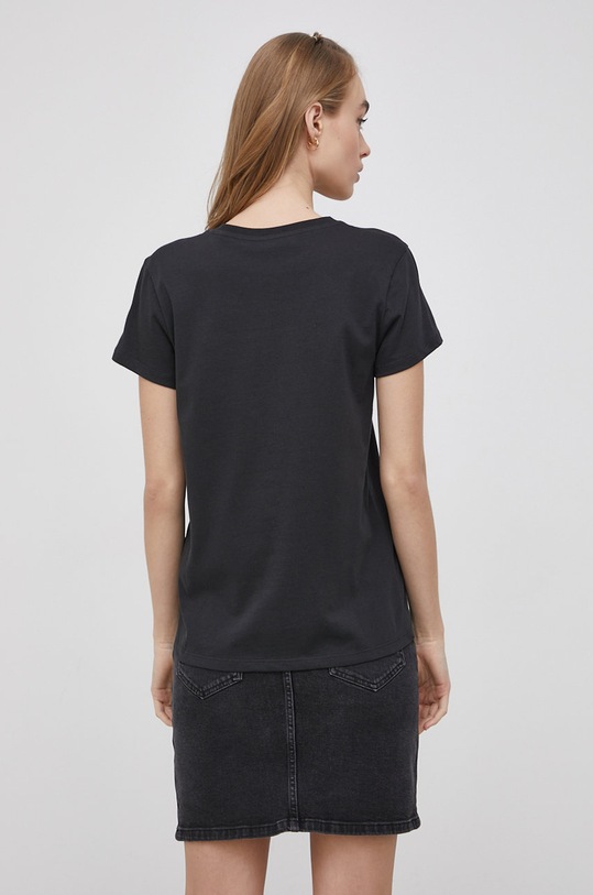 Ρούχα Βαμβακερό μπλουζάκι Levi's 17369.1750 μαύρο