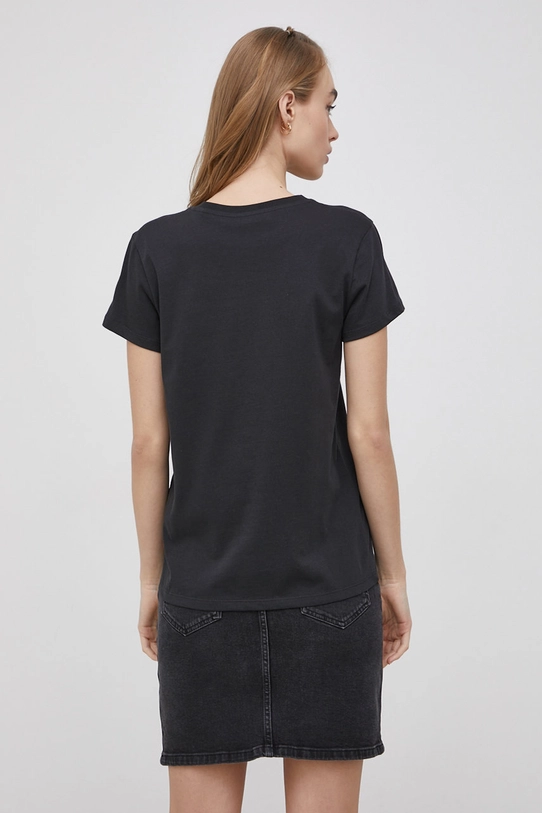 Odzież Levi's T-shirt bawełniany 17369.1750 czarny