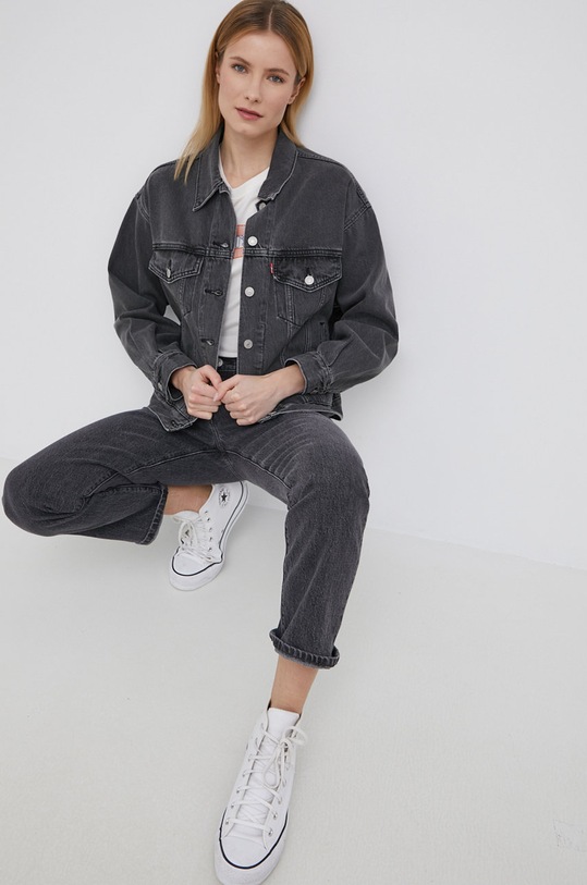 Levi's pamut póló 17369.1752 bézs SS22
