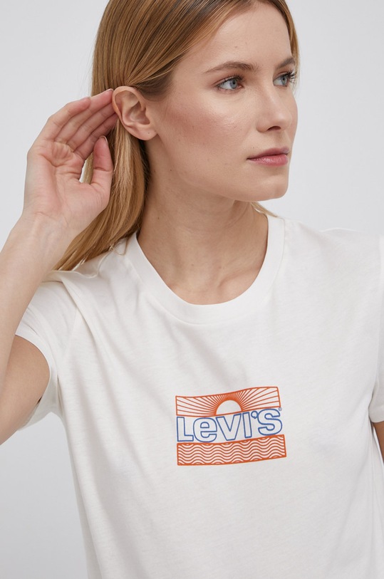 Levi's pamut póló bézs 17369.1752