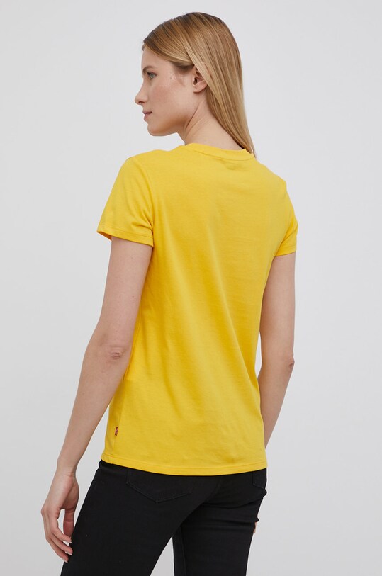 Odzież Levi's t-shirt bawełniany 17369.1753 żółty