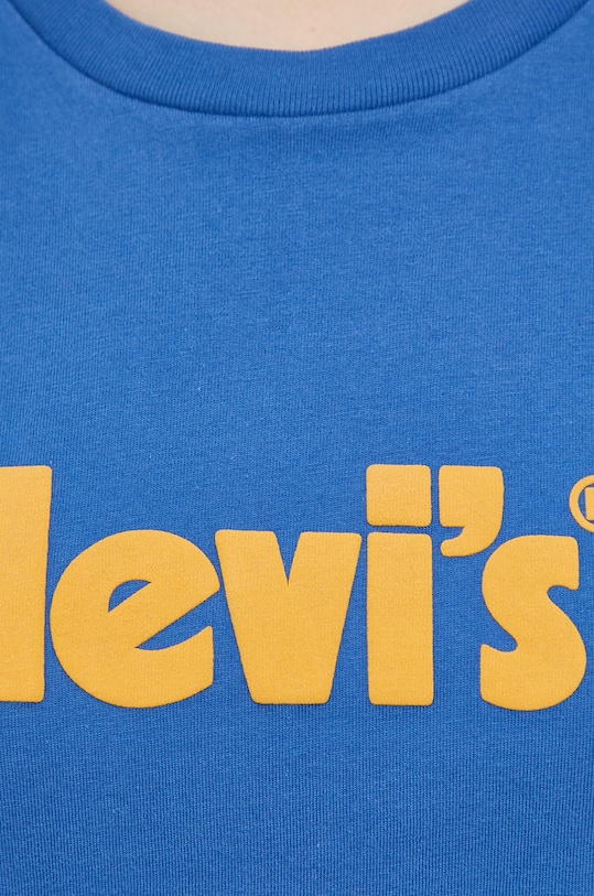 Bavlněné tričko Levi's 17369.1757 modrá