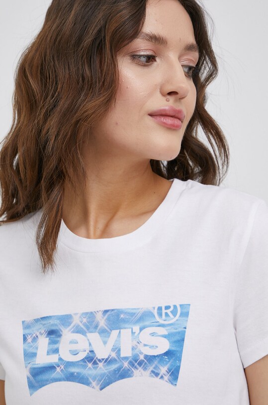 Levi's tricou din bumbac alb 17369.1765