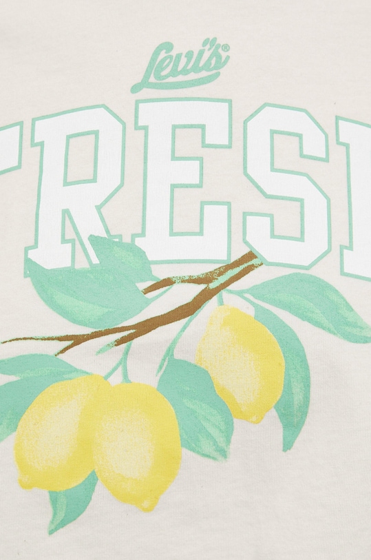 Levi's tricou din bumbac A0785.0035 bej