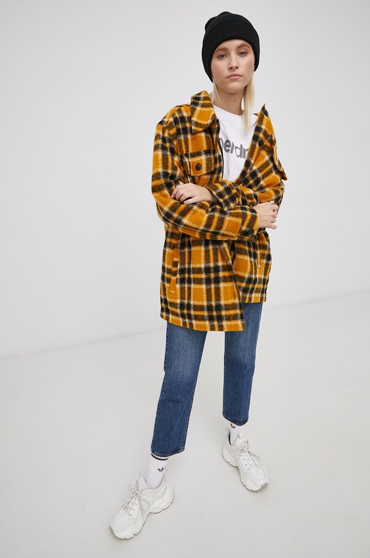 Superdry T-shirt bawełniany W1010710A.T7X biały SS22
