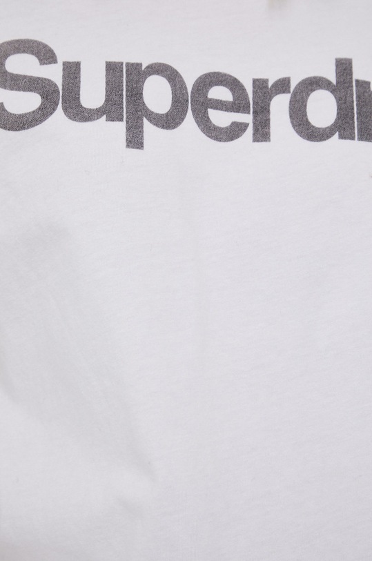 Superdry T-shirt bawełniany W1010710A.T7X biały