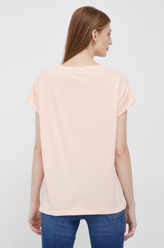 Odzież Tommy Hilfiger t-shirt bawełniany UW0UW01618.PPYY pomarańczowy