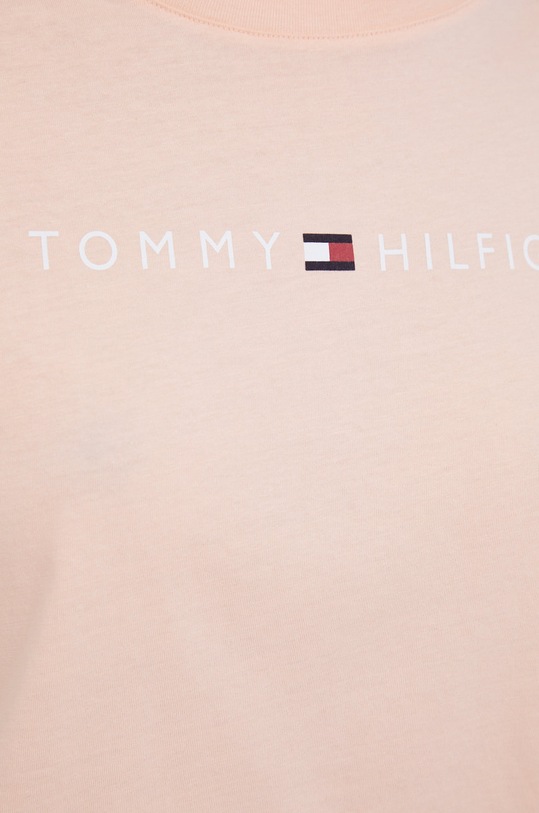 Tommy Hilfiger t-shirt bawełniany UW0UW01618.PPYY pomarańczowy