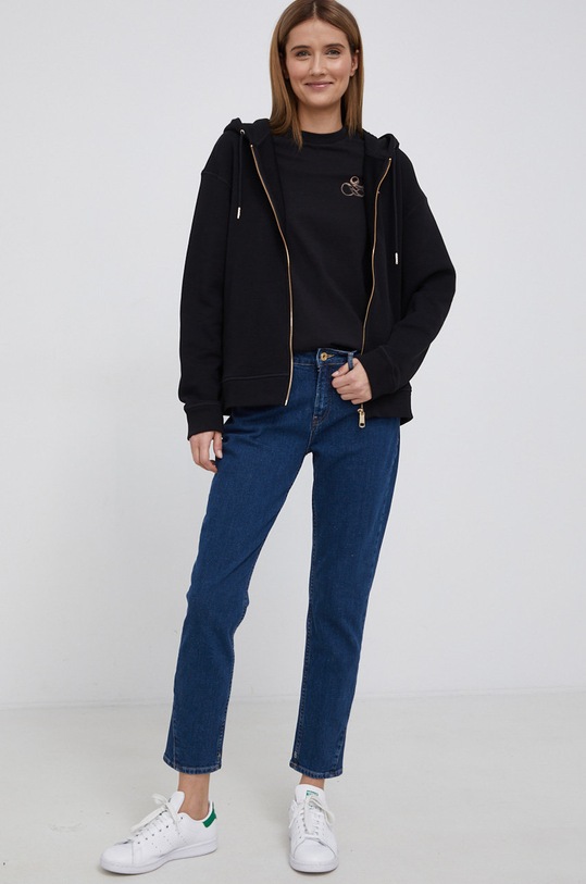 Scotch & Soda Tricou din bumbac 165786 negru SS22