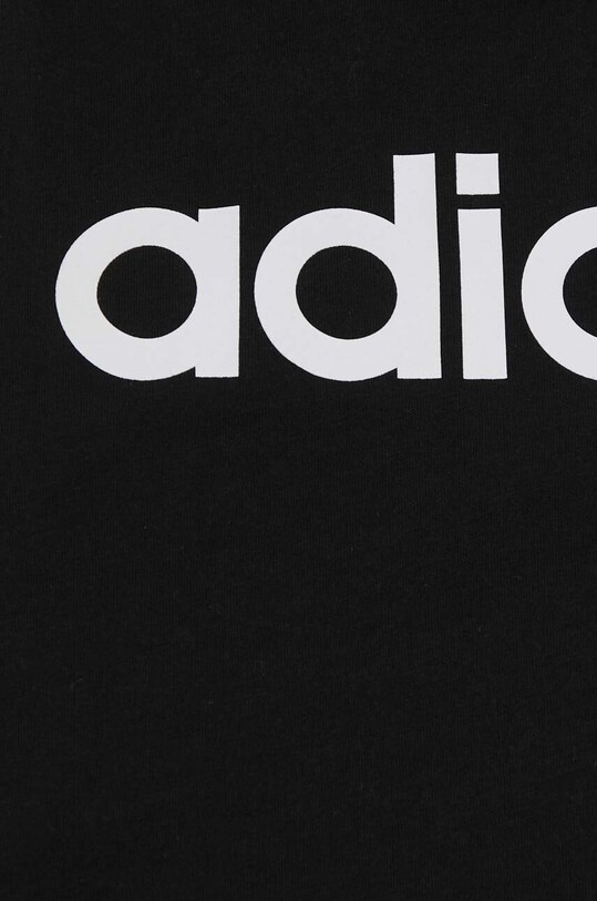 adidas top bawełniany Essentials GL0566 czarny