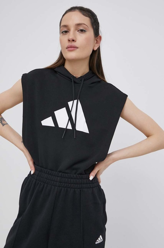 adidas Performance mellény H67037 elasztánnal fekete H67037