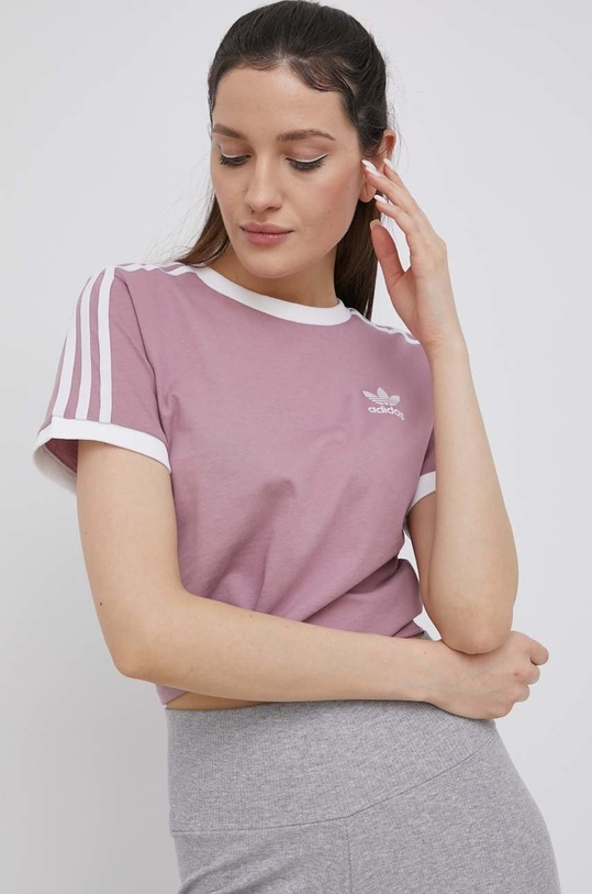 adidas Originals T-shirt Adicolor violet HB9485