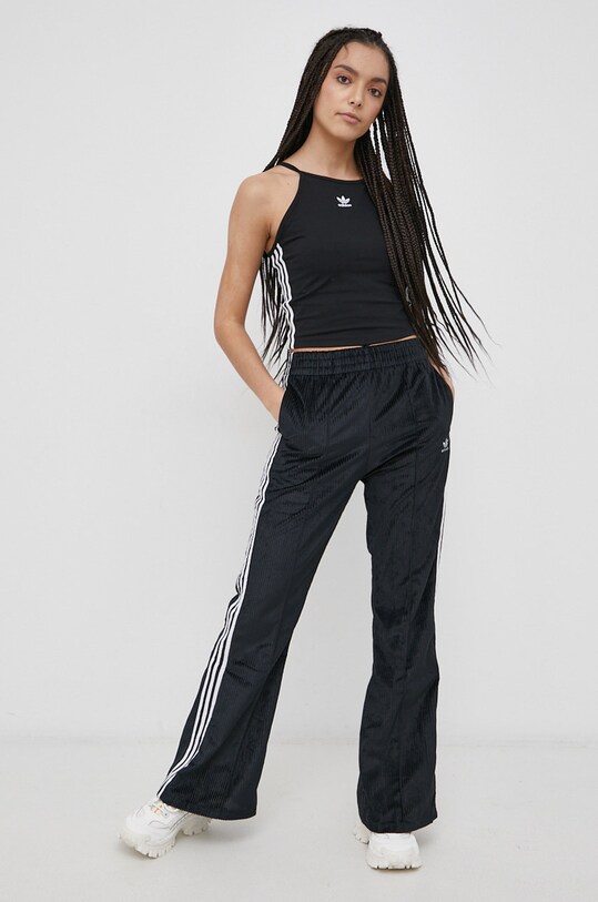 adidas Originals Top HC1978 HC1978 czarny SS22