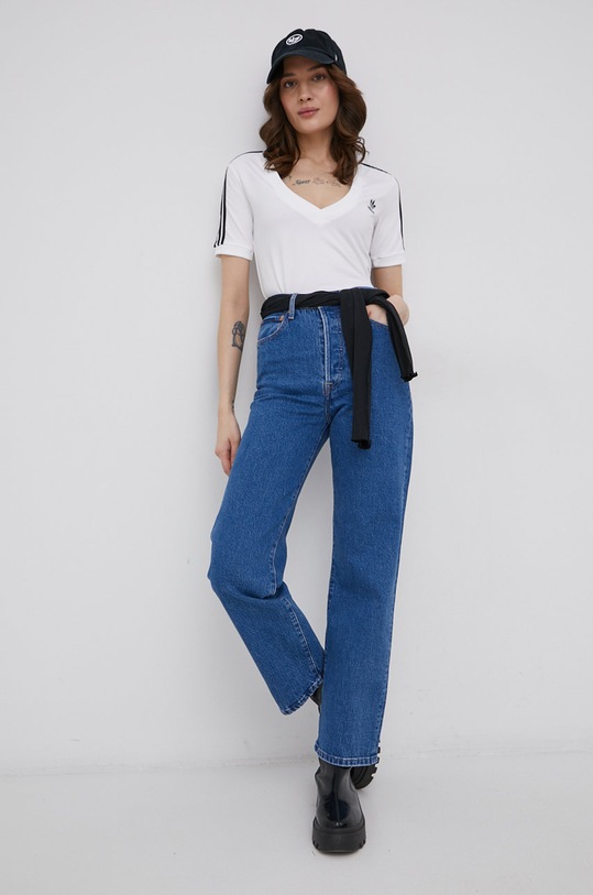 Majica kratkih rukava adidas Originals Adicolor HC2036 bijela SS22