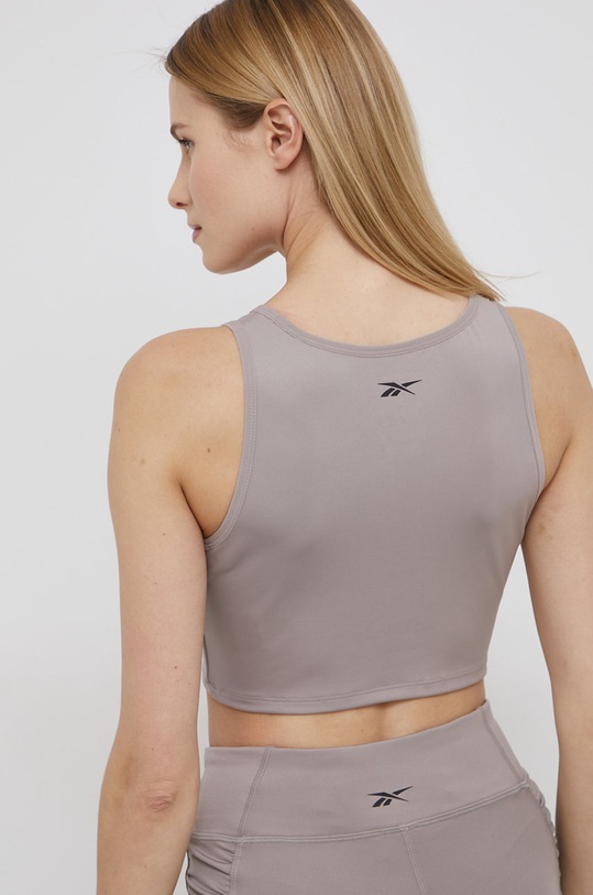 Odjeća Top za trening Reebok H56396 bež