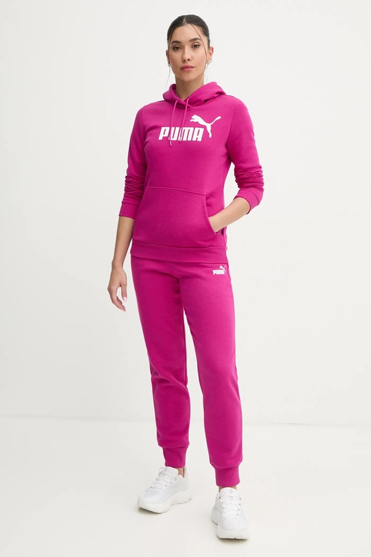 Puma tricou din bumbac 848303 roz AW24